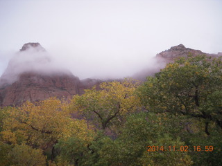 193 8t2. Zion National Park - view from Springdale