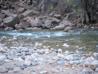 20 8t3. Zion National Park - dawn Riverwalk