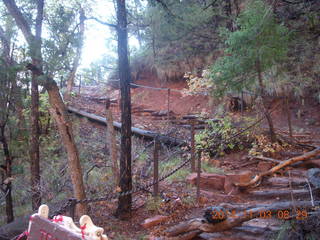 Zion National Park - Emerald Ponds hike - closed trail