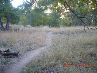 96 8t3. Zion National Park - path along the Virgin River