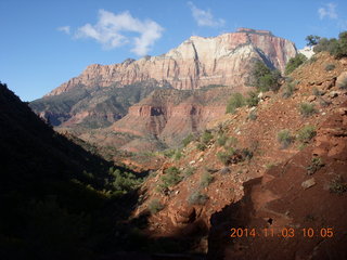 Zion National Park - path along the Virgin River