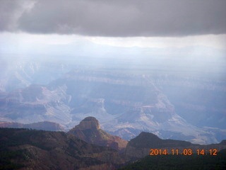 1794 8t3. aerial - Grand Canyon under clouds