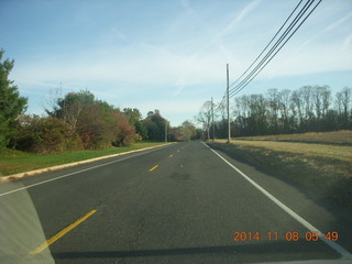 drive to Holmdel, Dutch Lane Road where I used to run