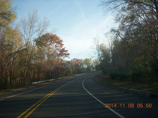 drive to Holmdel, Dutch Lane Road where I used to run