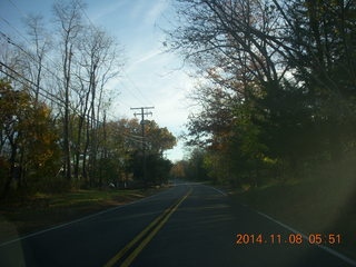 drive to Holmdel, Dutch Lane Road where I used to run