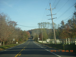 drive to Holmdel, Holmdel Road where I used to run