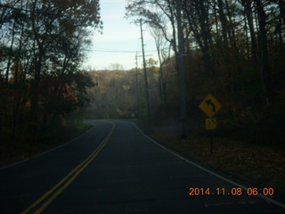 drive to Holmdel, Holmdel Road where I used to run