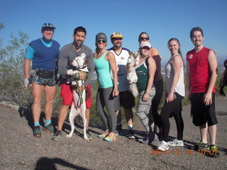 NH2T hikers - top of North Mountain