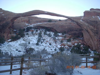 Arches National Park - Devils Garden hike - Landscape Arch