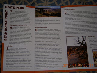 Dead Horse Point State Park brochure