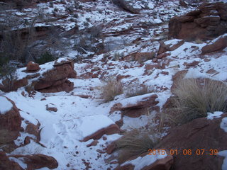 Porcupine Rim mountain-biking trail hike