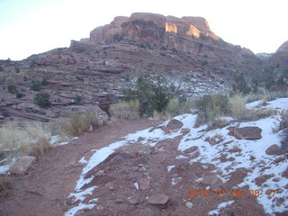 Porcupine Rim mountain-biking trail hike