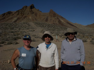 Death Valley - Titus Canyon drive - Adam, Peter, Shyam