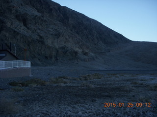 Death Valley drive to Badwater Basin