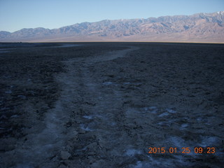 Death Valley - Badwater Basin sign