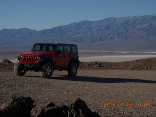 Death Valley - Natural Bridge hike - Jeep