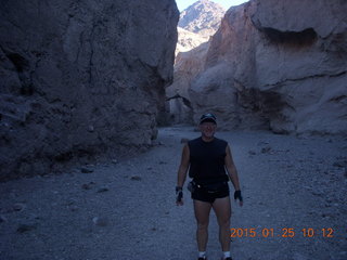 2628 8vr. Death Valley - Natural Bridge hike - Adam