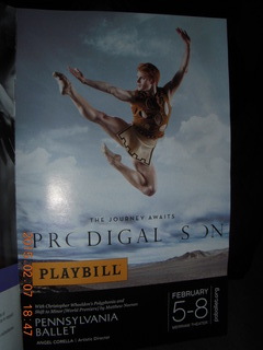 Pennsylvania Ballet program