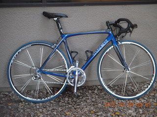 bicycle with funky radial spokes