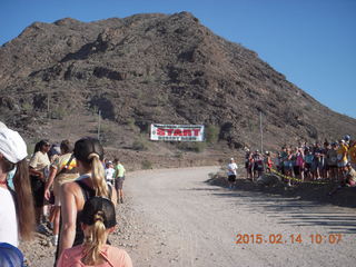 Desert Dash - starting line