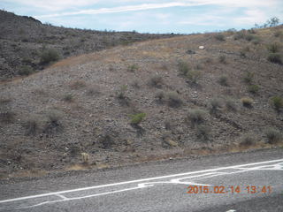 drive back from Desert Bar to Parker