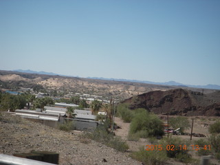drive back from Desert Bar to Parker