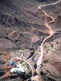aerial - Desert Bar near Parker