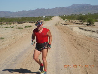 Alamo Lake run - Adam