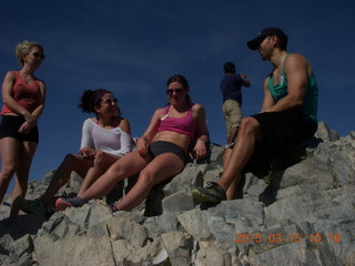 NH2T hikers - Squaw Peak summit