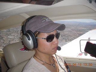 Janet and Mike and wing of N1RM