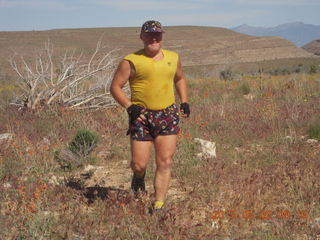 2645 8z2. Adam running at Grand Gulch