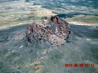 31 8zu. aerial - Shiprock area