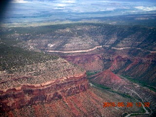 73 8zu. aerial - Dove Creek to Gateway Canyon