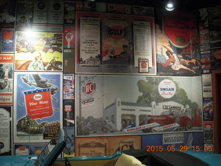 206 8zv. Gateway car museum - advertisements