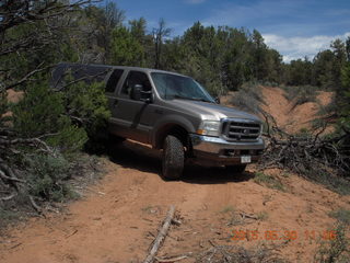 drive to Calamity Mine - very tough side road