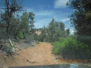 196 8zw. drive to Calamity Mine - very tough side road