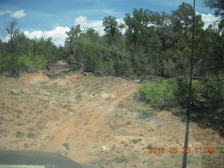 drive to Calamity Mine - very tough side road