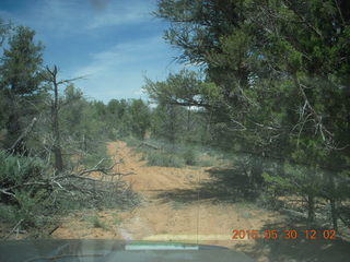 drive to Calamity Mine - very tough side road