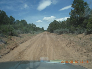 drive to Calamity Mine - very tough side road