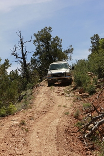 500 8zw. drive to Calamity Mine - difficult side road - truck