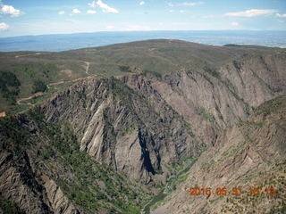 aerial - Black Canyon of the Gunnison