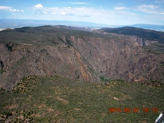 aerial - Black Canyon of the Gunnison