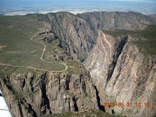 aerial - Black Canyon of the Gunnison