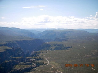 aerial - Black Canyon of the Gunnison