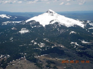 aerial - snowy canyonlands - Colorado hills - Hubbard-Gateway Canyons area