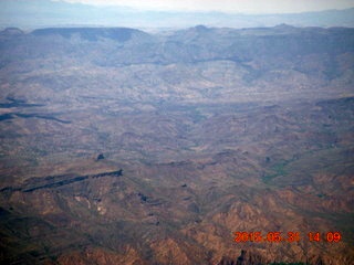 aerial - meteor crater