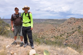 Bagdad (E51) hike with Brian S and Tim