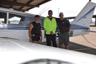 1574 914. Bagdad Airport (E51) - Adam, Brian, Tim, N8377W