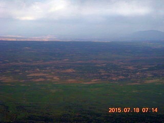 aerial - near Monument Valley (UT25)