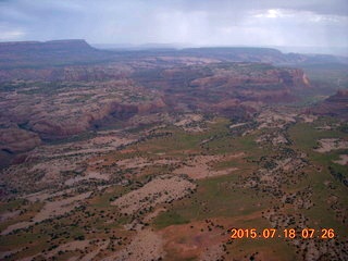 aerial - near Monument Valley (UT25)